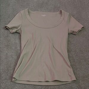 Old Navy Tan Short Sleeve Tee